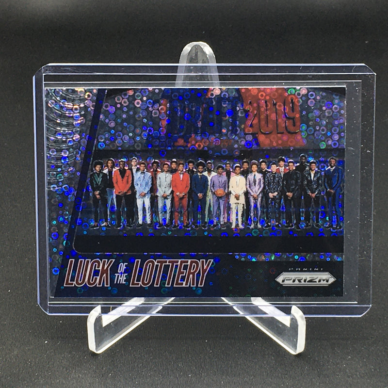 2019 PANINI PRIZM - SILVER DISCO PRIZM - LUCK OF THE LOTTERY - DRAFT 2019 -