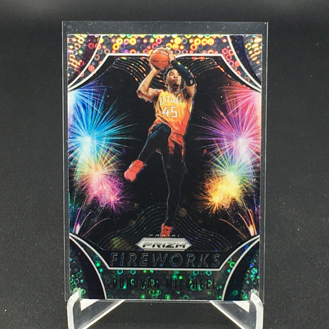 2019 PANINI PRIZM - SILVER DISCO PRIZM - FIREWORKS - D. MITCHELL - #23