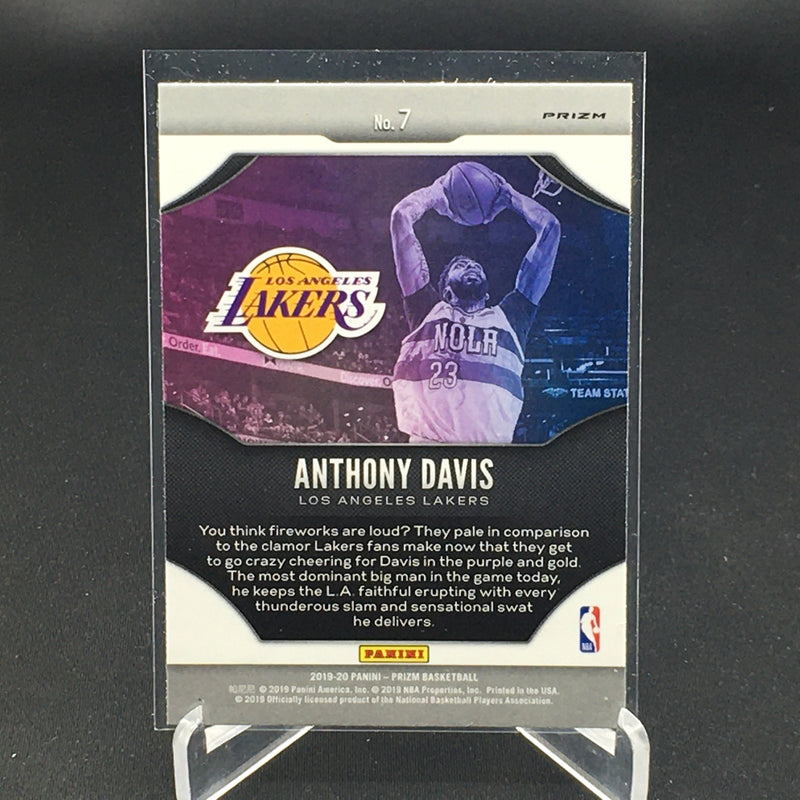 2019 PANINI PRIZM - SILVER DISCO PRIZM - FIREWORKS - A. DAVIS -