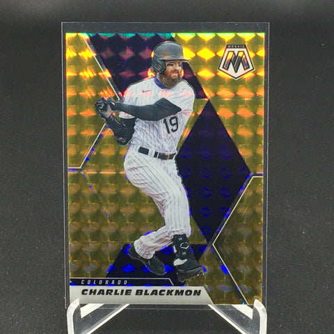 2021 PANINI MOSAIC - GOLD PRIZM - C. BLACKMON - #19 - #'D/10