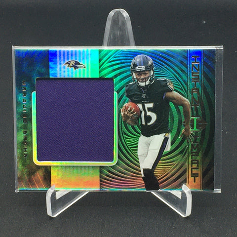 2019 PANINI ILLUSIONS - INSTANT IMPACT - M. BROWN - #IA-MB - JERSEY RELIC - RC