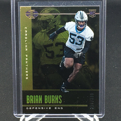 2019 PANINI ILLUSIONS - B. BURNS - #40 - #'D/399 - RC