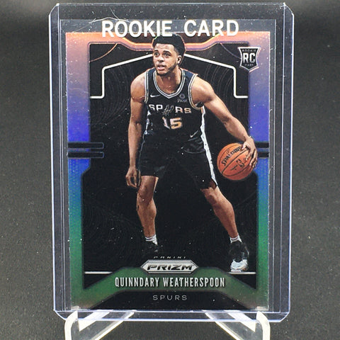 2019 PANINI PRIZM - SILVER PRIZM - Q. WEATHERSPOON - #285 - RC