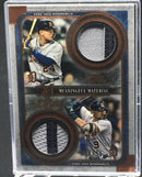 2019 TOPPS MUSEUM COLLECTION - MEANINGFUL MATERIAL - M. CABRERA/ N. CASTELLANDS - #DMR-CA - #'D/35 - DUAL JERSEY