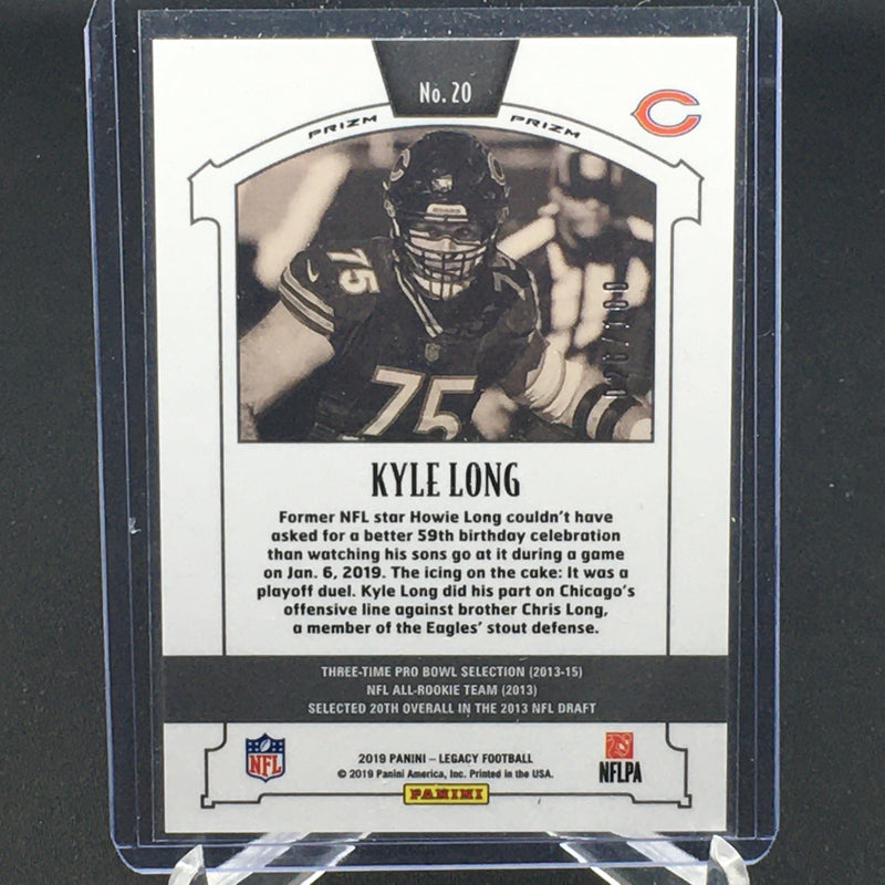 2019 PANINI LEGACY - K. LONG - #20 - #'D/100