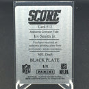 2019 PANINI PLATES & PATCHES - SCORE - BLACK PLATE - I. SMITH JR. -