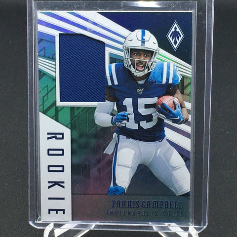 2019 PANINI PHOENIX - P. CAMPLBELL - #17 - #'D/100 - JERSEY RELIC - RC
