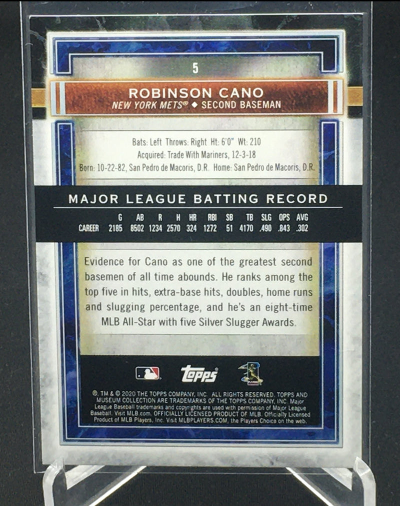 2020 TOPPS MUSEUM COLLECTION - R. CANO -