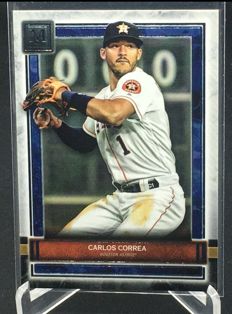 2020 TOPPS MUSEUM COLLECTION - C. CORREA -
