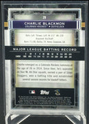 2020 TOPPS MUSEUM COLLECTION - C. BLACKMON -