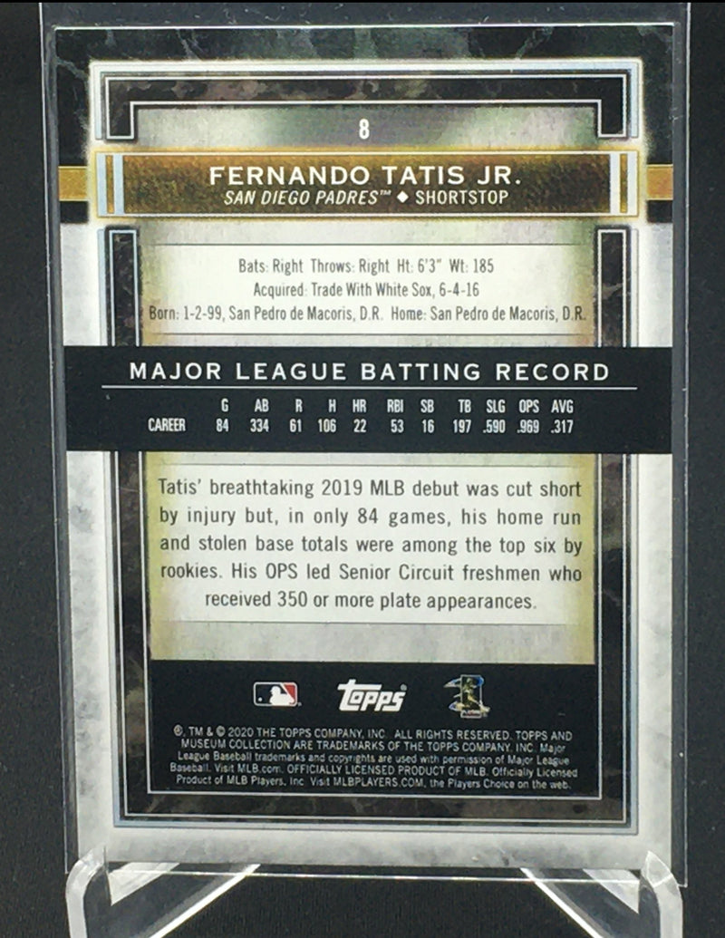 2020 TOPPS MUSEUM COLLECTION - F. TATIS JR. -