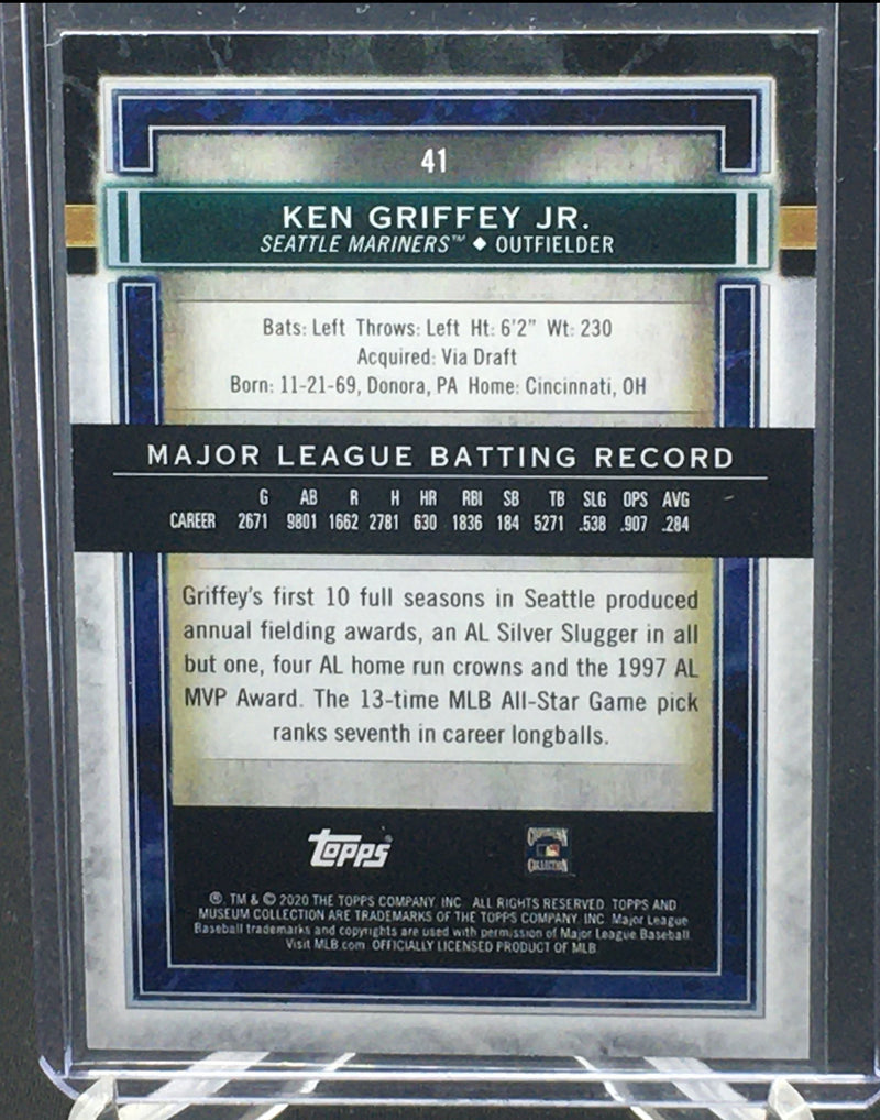 2020 TOPPS MUSEUM COLLECTION - K. GRIFFEY JR. -