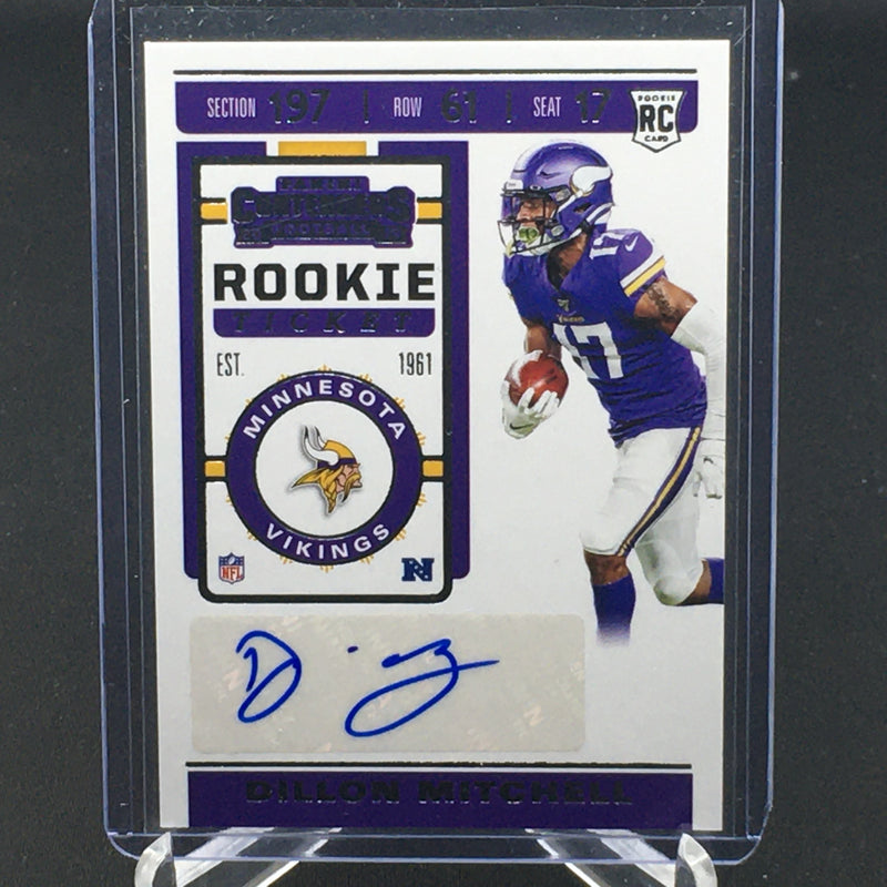 2019 PANINI CONTENDERS - ROOKIE TICKET - D. MITCHELL -