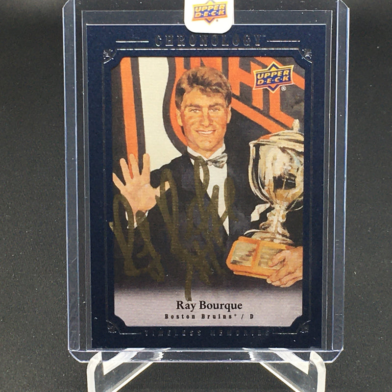 2018 UPPER DECK CHRONOLOGY - TIMELESS MEMORIES - R. BOURQUE -