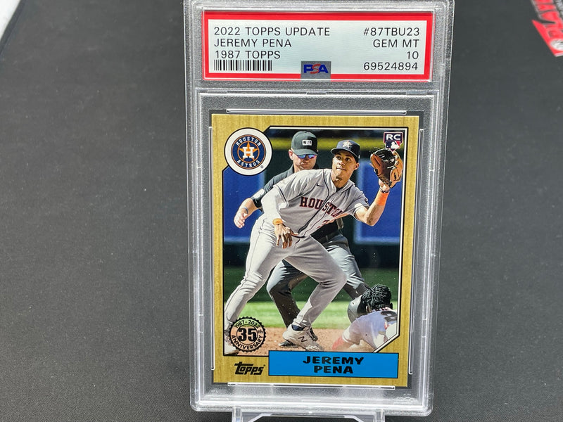 2022 TOPPS UPDATE - 1987 TOPPS - J. PENA -