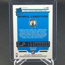 2019 PANINI DONRUSS OPTIC - SILVER PRIZM - RATED ROOKIE - R. LANGFORD -