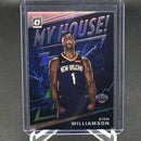 2019 PANINI DONRUSS OPTIC - SILVER PRIZM - MY HOUSE - Z. WILLIAMSON -
