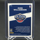 2019 PANINI DONRUSS OPTIC - SILVER PRIZM - MY HOUSE - Z. WILLIAMSON -