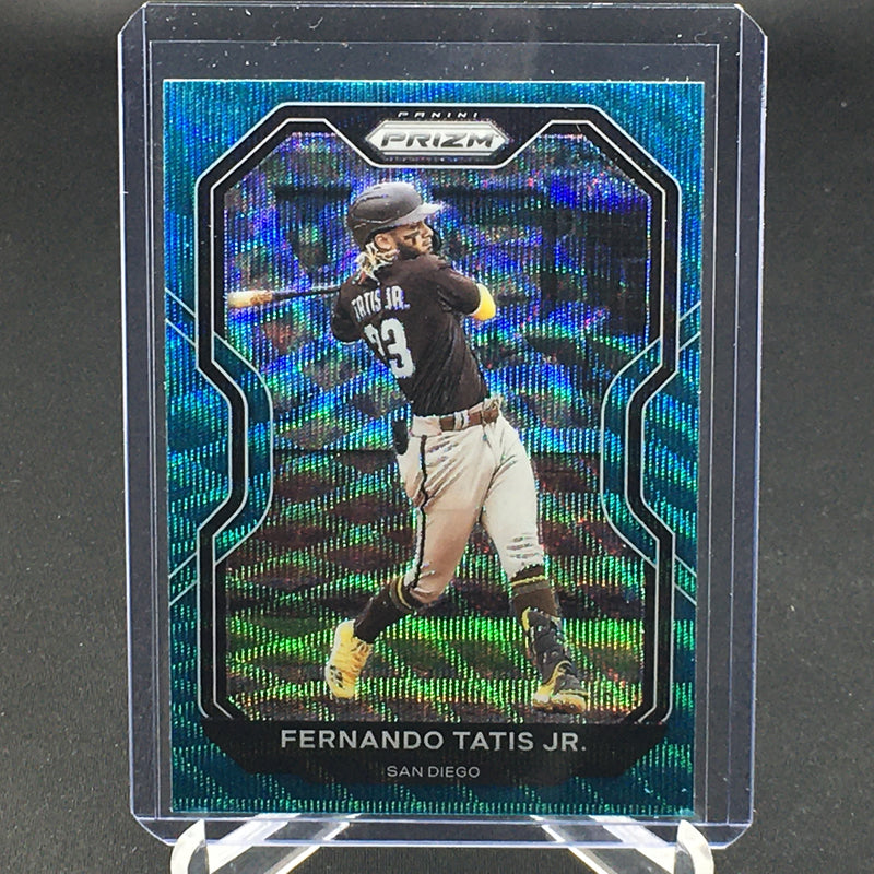 2021 PANINI PRIZM - TEAL WAVE PRIZM - F. TATIS JR. -