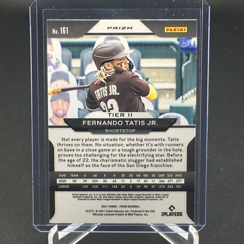 2021 PANINI PRIZM - TEAL WAVE PRIZM - F. TATIS JR. -