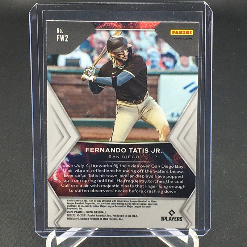 2021 PANINI PRIZM - SILVER PRIZM - FIREWORKS - F. TATIS JR. -
