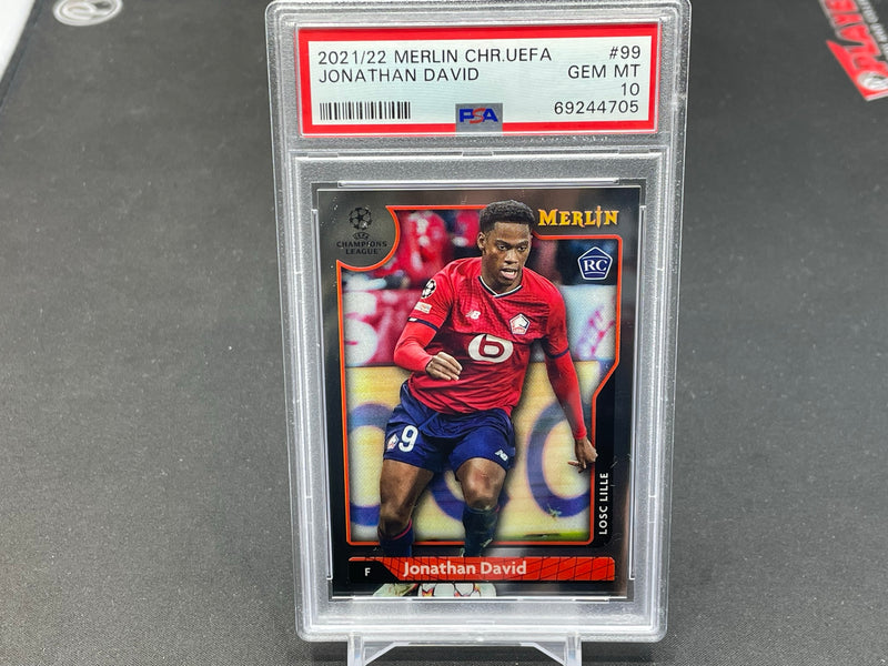 2021 TOPPS MERLIN CHROME UEFA - J. DAVID -