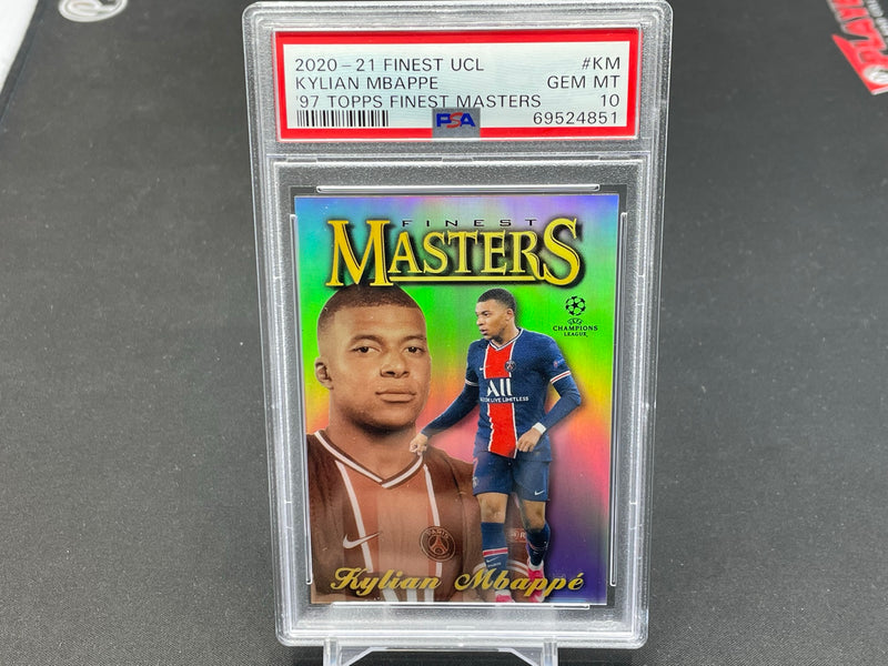 2020 TOPPS FINEST UCL - '97 TOPPS FINEST MASTERS - K. MBAPPE -