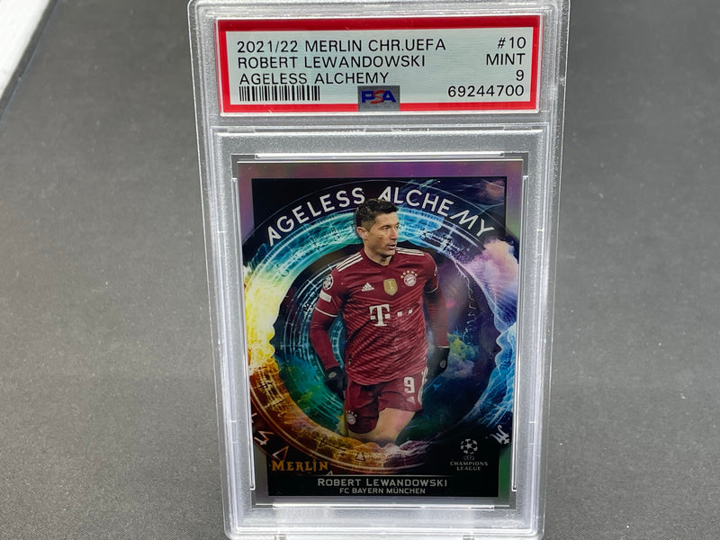 2021 TOPPS MERLIN CHROME UEFA - AGELESS ALCHEMY - R. LEWANDOWSKI -