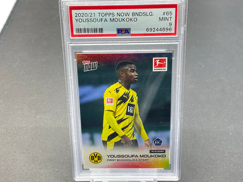 2020 TOPPS NOW BUNDESLIGA - Y. MOUKOKO - #65 - PSA 9 - RC