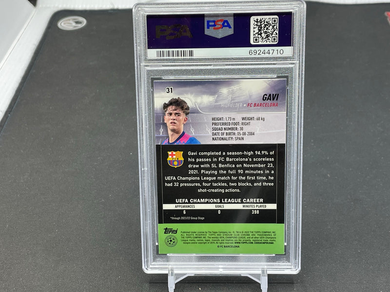 2021 TOPPS STADIUM CLUB CHROME UCL - GAVI -