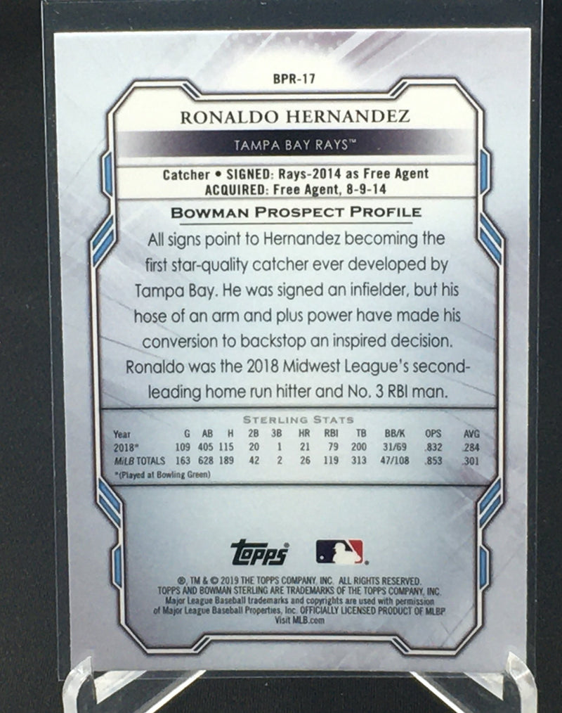 2019 TOPPS BOWMAN STERLING - R. HERNANDEZ -