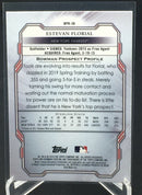 2019 TOPPS BOWMAN STERLING - E. FLORIAL -