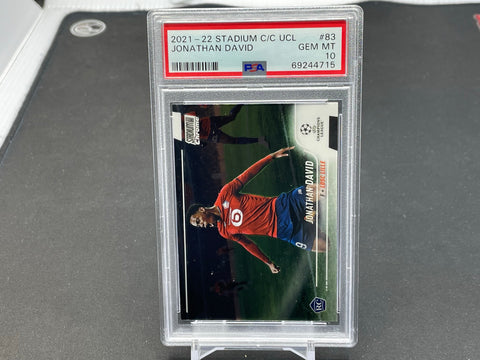 2021 TOPPS STADIUM CLUB CHROME - J. DAVID - #83 - PSA 10 - RC