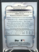 2019 TOPPS BOWMAN STERLING - B. MCKAY -