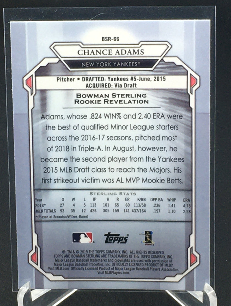 2019 TOPPS BOWMAN STERLING - C. ADAMS -