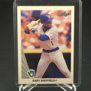 1990 LEAF - MILWAUKEE BREWERS - G. SHEFIELD -