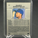 1990 LEAF - MILWAUKEE BREWERS - G. SHEFIELD -