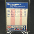 1987 FLEER - OAKLAND ATHLETICS - J. CANSECO -