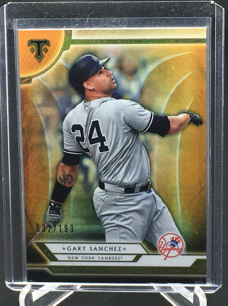 2018 TOPPS TRIPLE THREADS - G. SANCHEZ - #23 - #'D/199