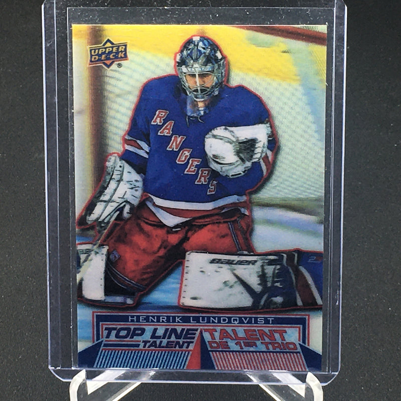 2018 UPPER DECK - TIM HORTONS - TOP LINE TALENT - H. LUNDQVIST -