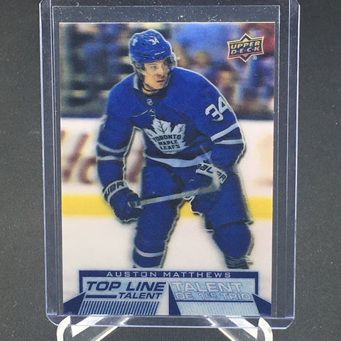 2018 UPPER DECK TIM HORTONS - TOP LINE TALENT - A. MATTHEWS - #TLT-12