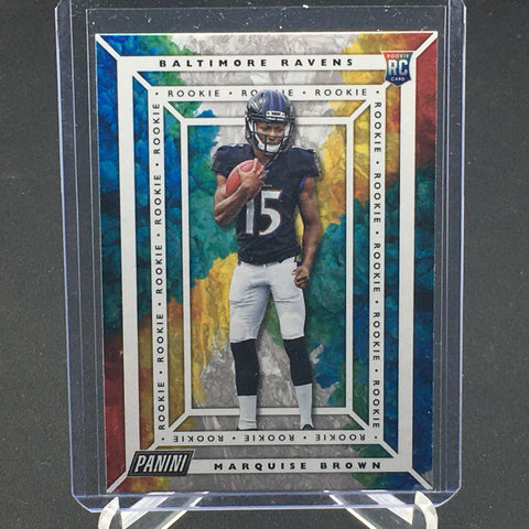 2019 PANINI - PLAYER OF THE DAY HIGHLIGHT - M. BROWN - #58 - RC