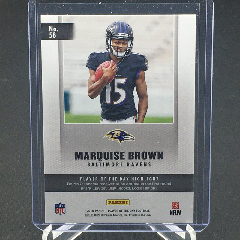 2019 PANINI - PLAYER OF THE DAY HIGHLIGHT - M. BROWN -