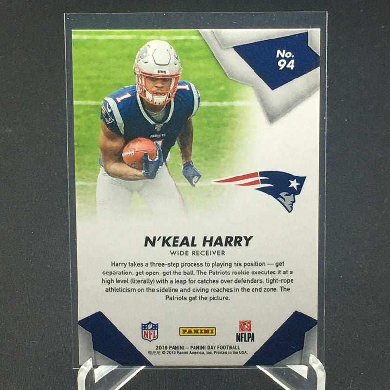 2019 PANINI - PANINI DAY FOOTBALL - MAGNETIC FUR - N. HARRY - #94 - #'D/99