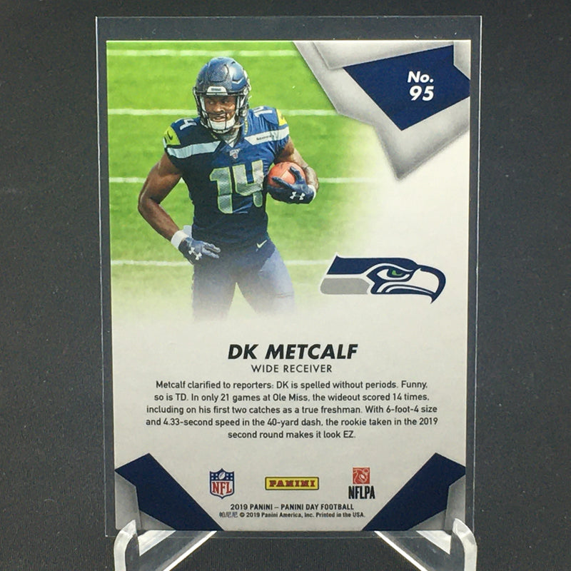 2019 PANINI - PANINI DAY FOOTBALL - RAINBOW SPOKES - D. METCALF - #95 - #'D/50