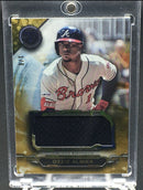 2019 TOPPS TRIPLE THREADS - SINGLE JUMBO RELIC - O. ALBIES - #SJR-OA2 - #'D/9 - JERSEY