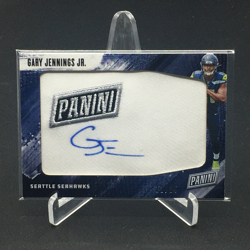 2019 PANINI - PANINI DAY FOOTBALL - G. JENNINGS JR - #GJ - #'D/25 - PATCH - AUTOGRAPH