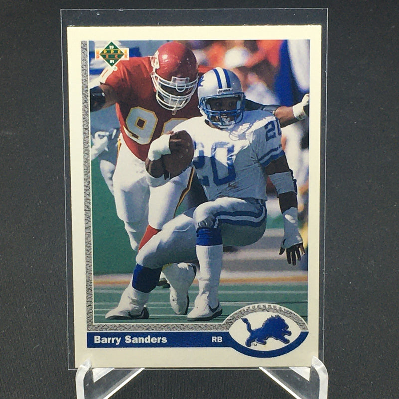 1991 UPPER DECK - B. SANDERS -