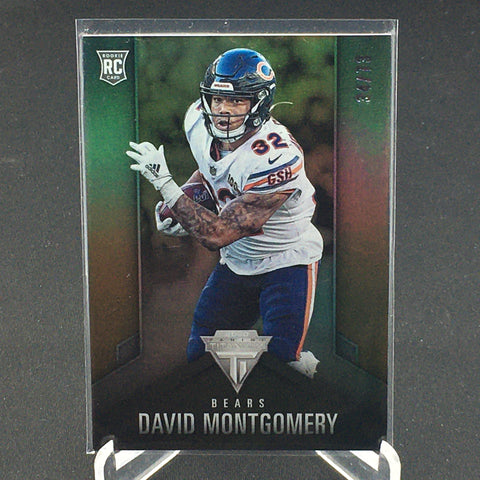 2019 PANINI CHRONICLES - TITANIUM - D. MONTGOMERY - #TR6  - #'D/73 - RC