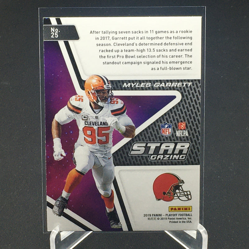 2019 PANINI PLAYOFF - STAR GAZING - M. GARRETT -